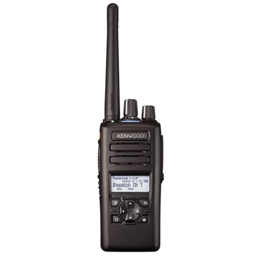 Radio móvil Motorola con micrófono